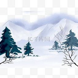 唯美大雪图片_唯美雪景大雪雪山