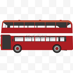 公交车图片_旅游汽车双层巴士公交车观光