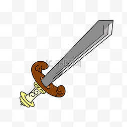 卡通普通剑刀剑插图