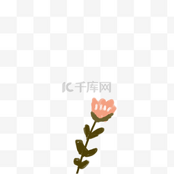 红色的鲜花免抠图