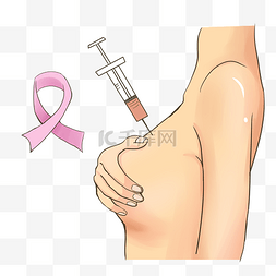 乳腺癌自检图片_乳腺癌治疗女人