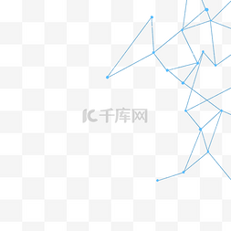 网状结构图片_蓝色网状结构
