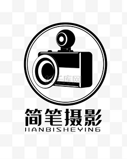 线条logo图片_黑色相机LOGO