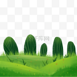 草地草坪小草绿色环保绿地草原春