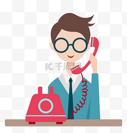 电话售后图片_接电话打电话咨询客服