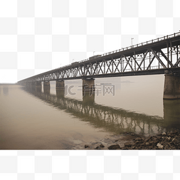 一座大桥坐落在黄河之上