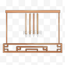 木质风图片_中国风木质毛笔