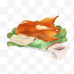 北京烤鸭食物