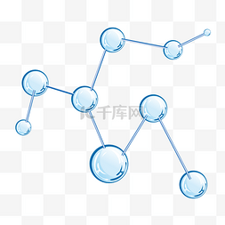 科学图片_DNA分子结构式