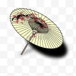 复古遮阳伞纸伞