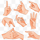 手指操手势动作语言