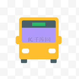 公交车图标元素图片_公交车图标