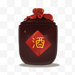 白酒酒坛饮品