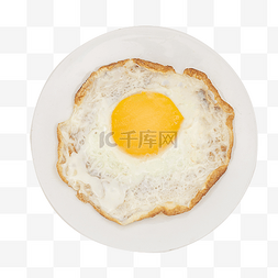 煎鸡蛋素材图片_一盘煎鸡蛋