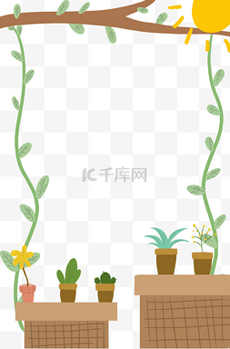 花朵边框免费下载图片_植物花草边框素材免费下载