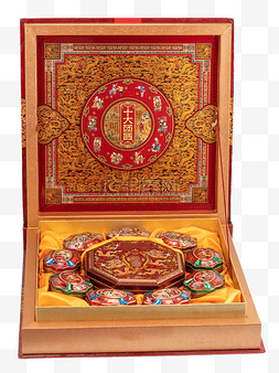 中秋节古风月饼礼盒