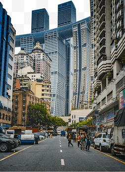 重庆来福士城市建筑