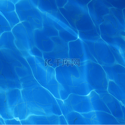 游泳池蓝色水面