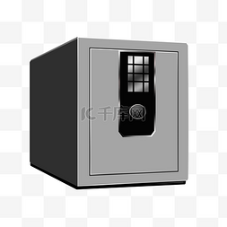 电子保险箱图片_灰色保险箱办公器材