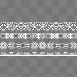 花边图样图片_创意蕾丝花边素材图案