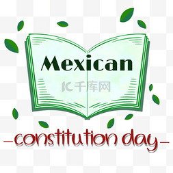 墨西哥图片_书籍墨西哥宪法节日
