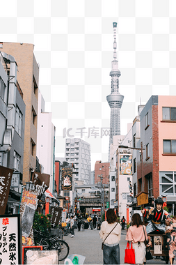 日本东京浅草寺街道