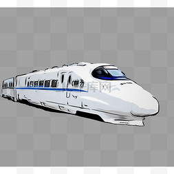 交通出行高铁图片_公共交通工具高铁火车动车元素