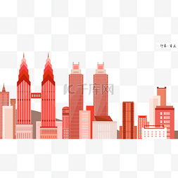 重庆旅游logo图片_重庆双子塔