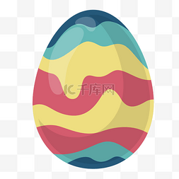 复活节彩蛋图片_圆形彩蛋图标
