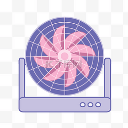 粉色风扇图片_粉色风扇电扇