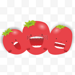 创意图片_水果番茄组合