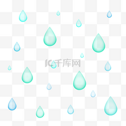 水滴花图片_水滴撒花