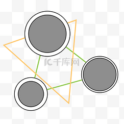 ppt模板图片_圆形几何PPT装饰