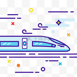 小图标扁平图片_扁平交通工具火车小图标