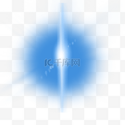 粒子动态光效图片_科幻蓝色光效