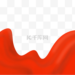 中国风图片_红色丝绸素材