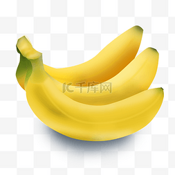 夏日充满食欲的香蕉