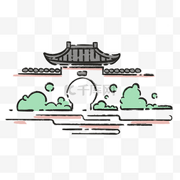 开盘图片_中国风建筑