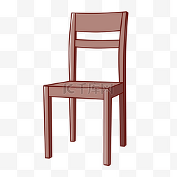 棕色的木质椅子
