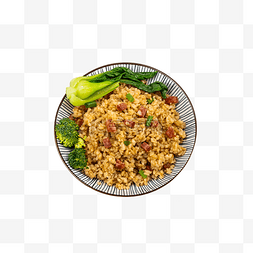 米饭图片_腊肉炒饭主食