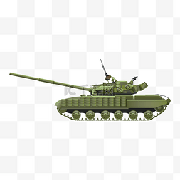 绿色军事载具坦克