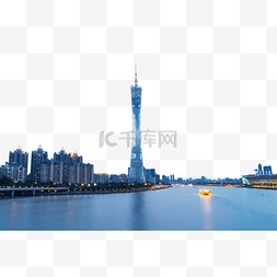 天空图片_广州塔江景