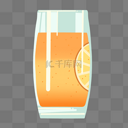 一杯橙汁图片_一杯橙汁饮料