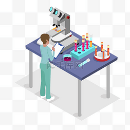 研究图片_生物科学基因显微镜研究实验科学