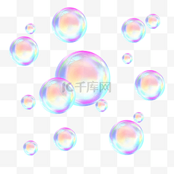 bubble图片_bubble多彩泡泡气体