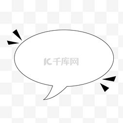 漫画框图片_对话框漫画框