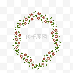 小碎花图片_春天碎花绿色边框