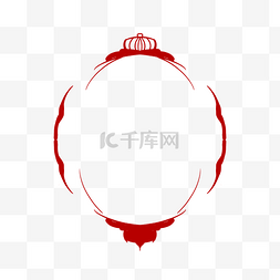 中国风文字装饰图片_中国风灯笼边框图案