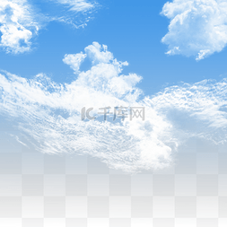 二次元天空图片_天空白云风景