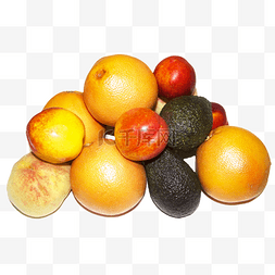水果高清图片_新鲜水果美味水果桃子西柚油桃牛